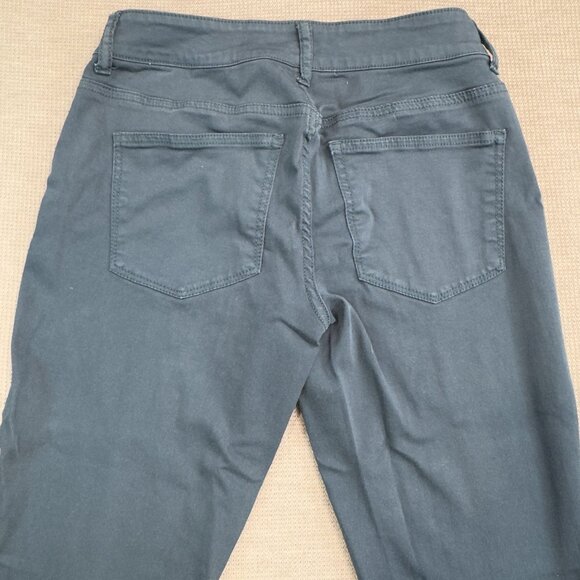 Maurices Womens Size S-R Slim Fit Pants Slate Blue Small Trouser Pockets Stretch - Picture 4 of 12